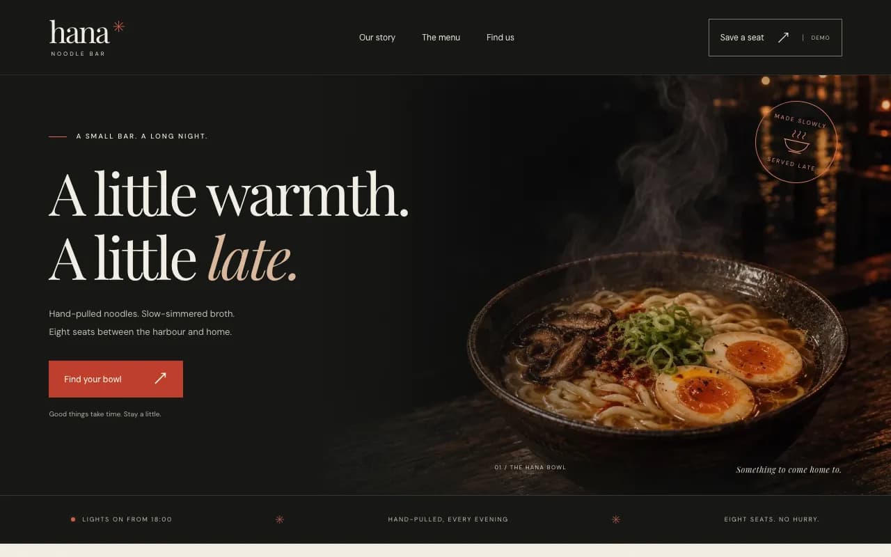 Hana Noodle Bar 的截图