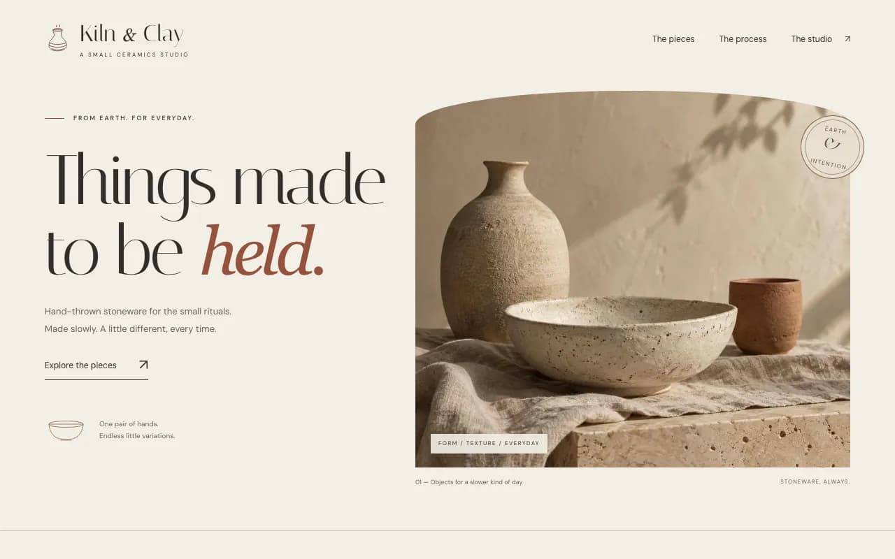 Kiln & Clay 的截图